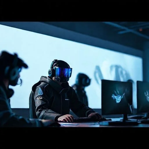 Stylized digital avatar of a team lead